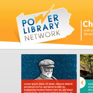 Power Library website screenshot