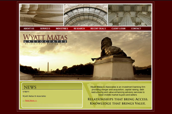 Original Wyatt Matas website