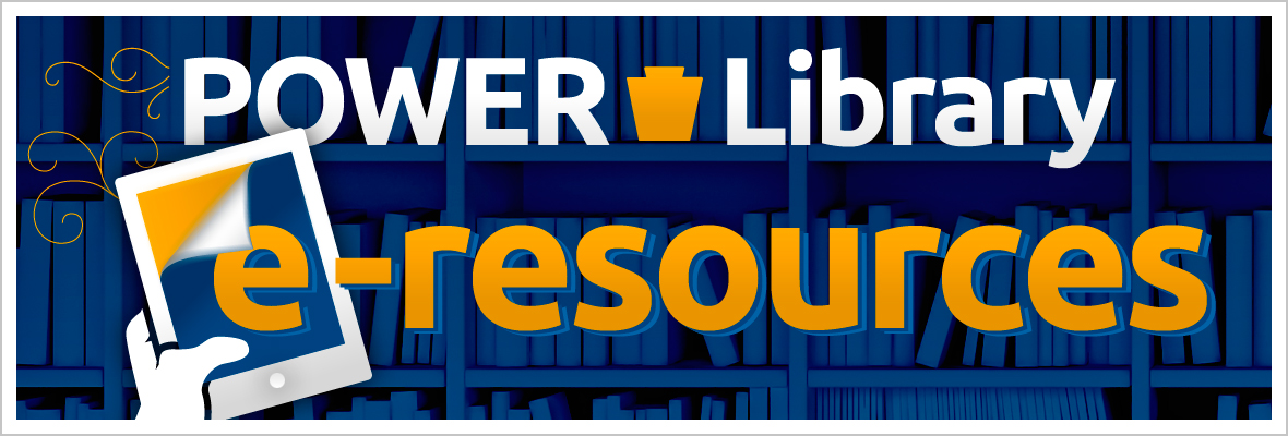 POWER Library e-resources banner