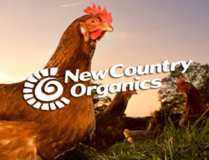 Logo design for New Country Organics, Waynesboro VA
