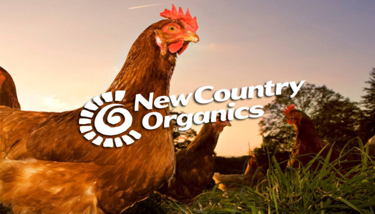 Logo design for New Country Organics, Waynesboro VA