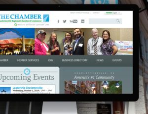 Mobile Responsive Website Integrated with ChamberMaster