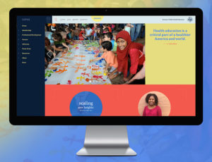 Society of Public Health Education website design and development project
