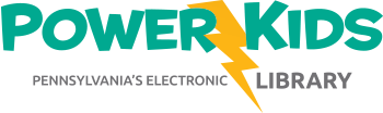 POWER Kids logo for POWER Library, Pennsylvania's Electronic Library
