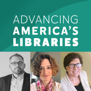 Advancing America's Libraries Podcast episode with Jim Kovach and Julie Kane